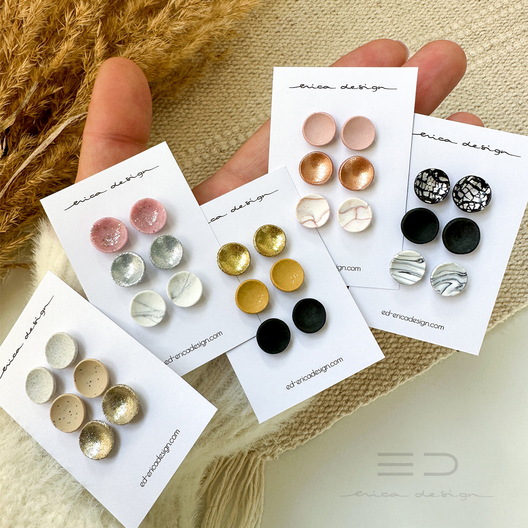 noName | ensemble de boucles d'oreilles en argent