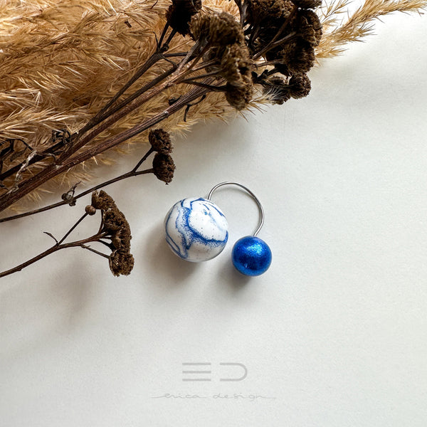 bulb | marble royal blue