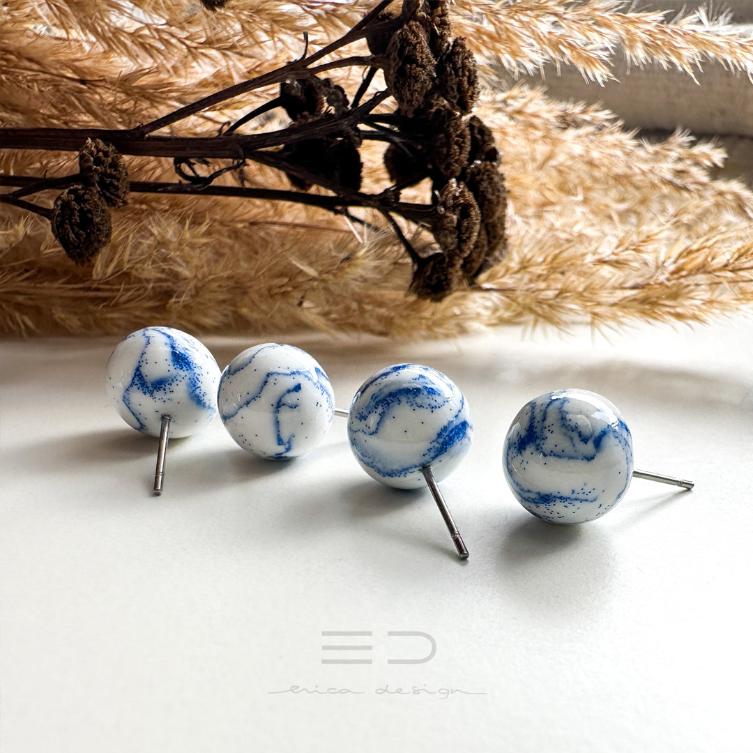 bulb | marble royal blue