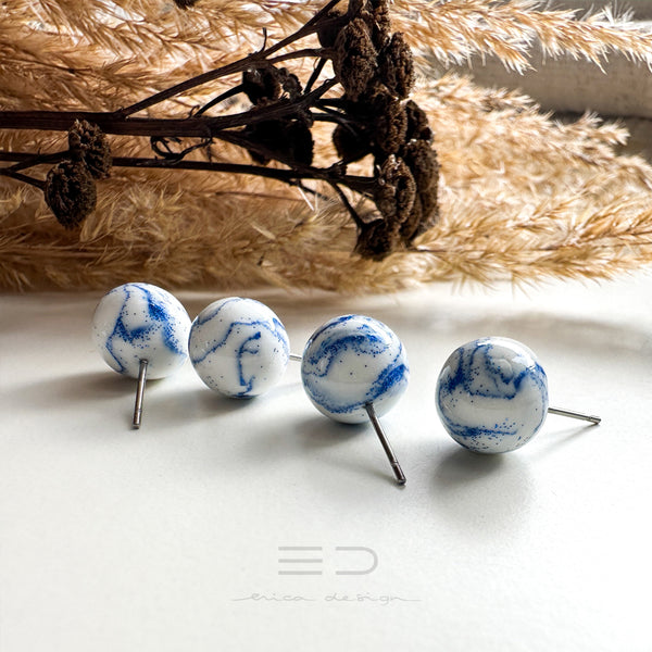 bulb | marble royal blue
