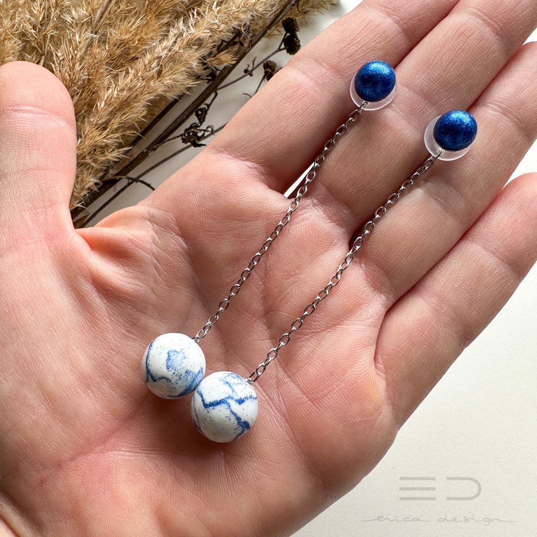 bulb | marble royal blue