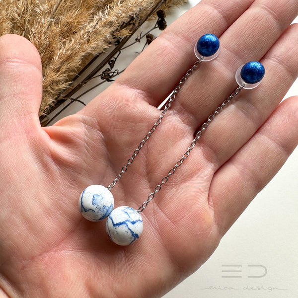 bulb | marble royal blue