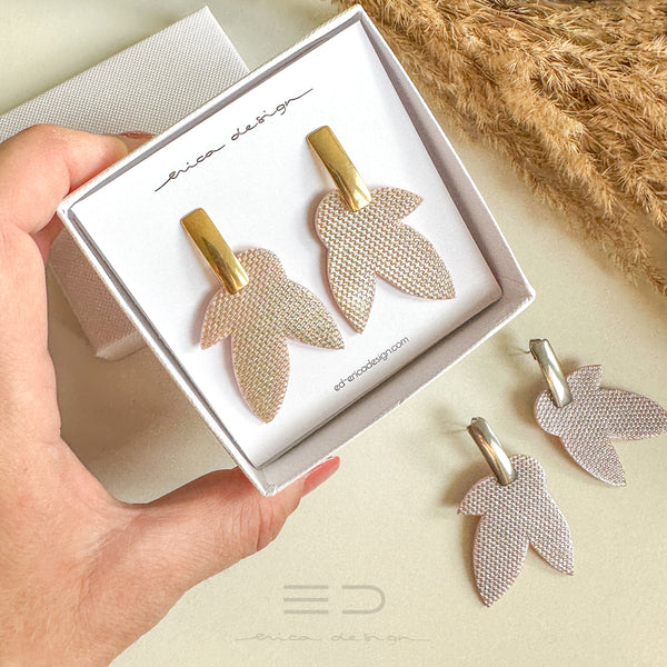 snowbell flower | drop earrings