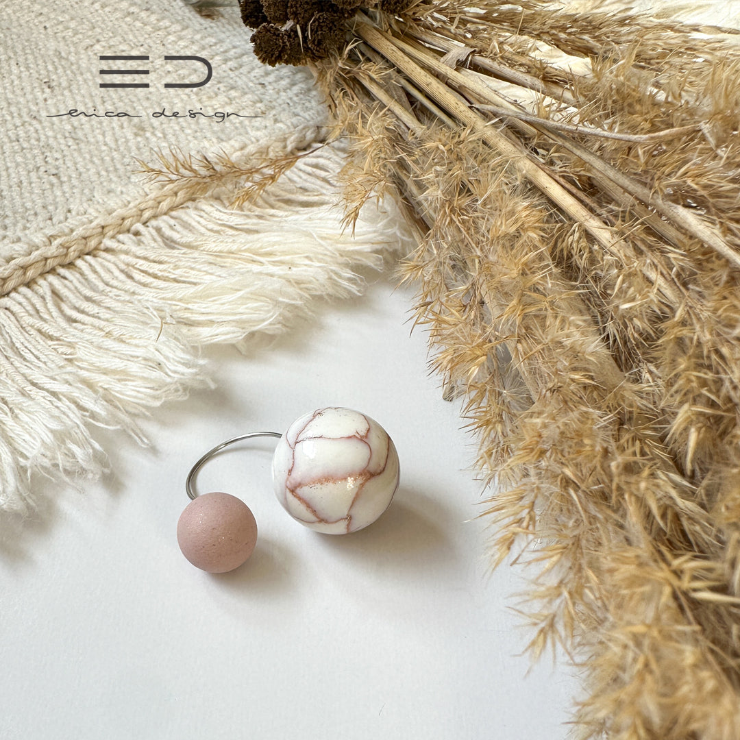 bulb marble | rosegold