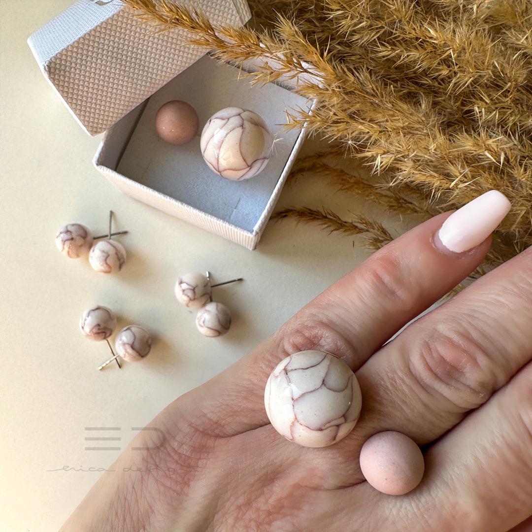 bulb marble | rosegold