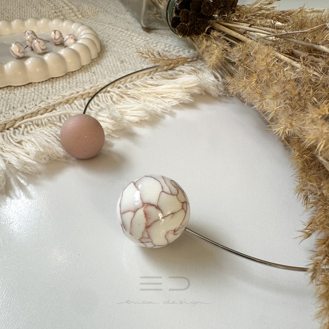 bulb marble | rosegold