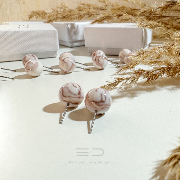 bulbo in marmo | oro rosa