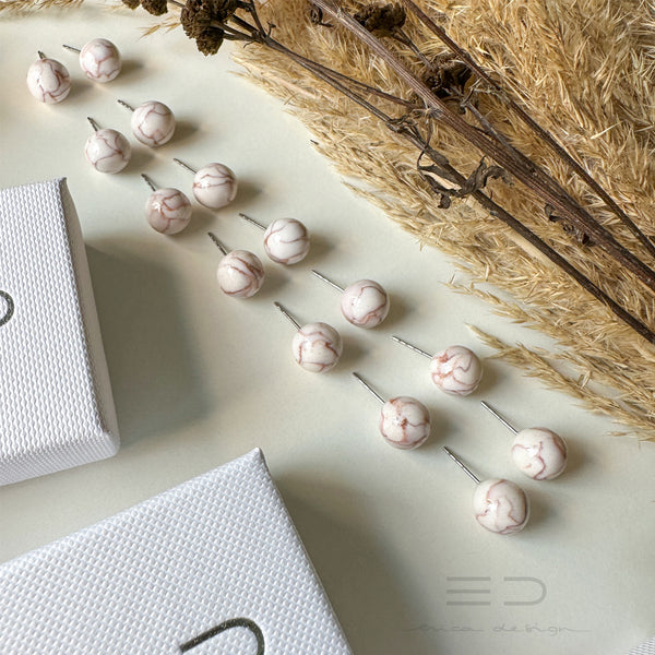 bulbo in marmo | oro rosa