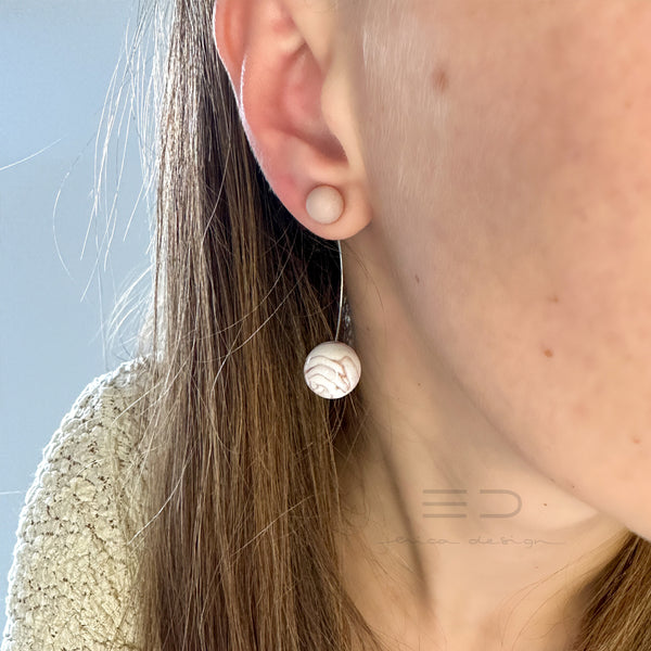 bulbo in marmo | oro rosa