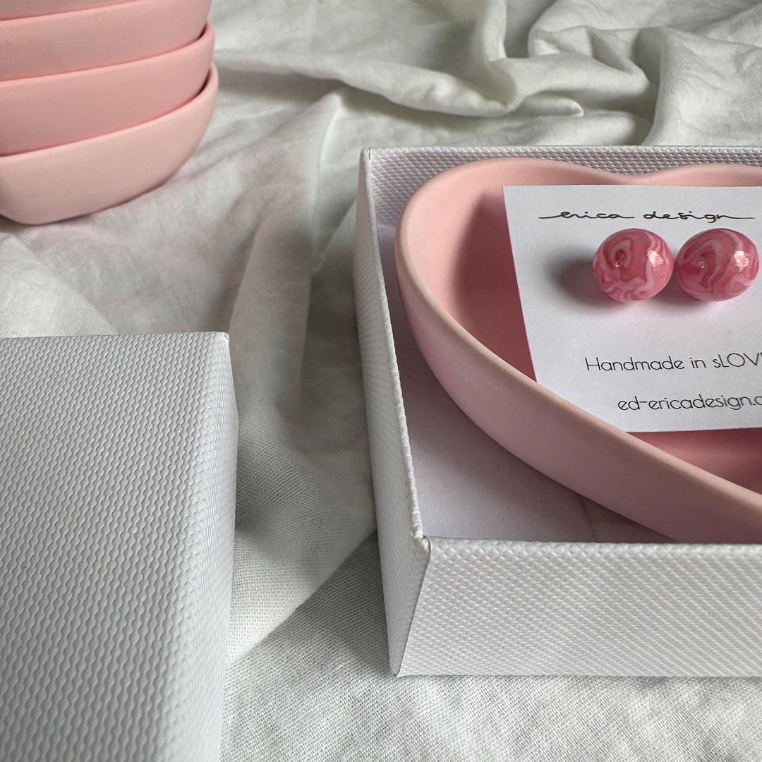gift set | decorative tray + stud earrings