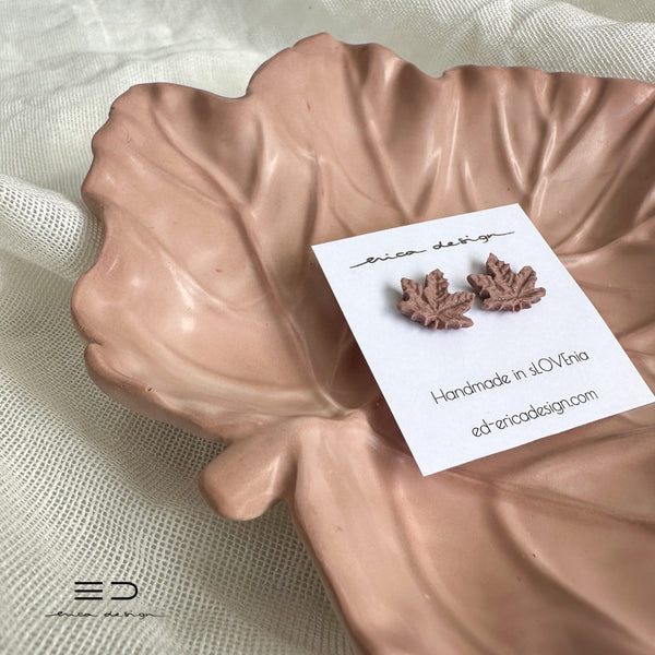 set regalo | MAPLE | orecchini + ciotola decorativa