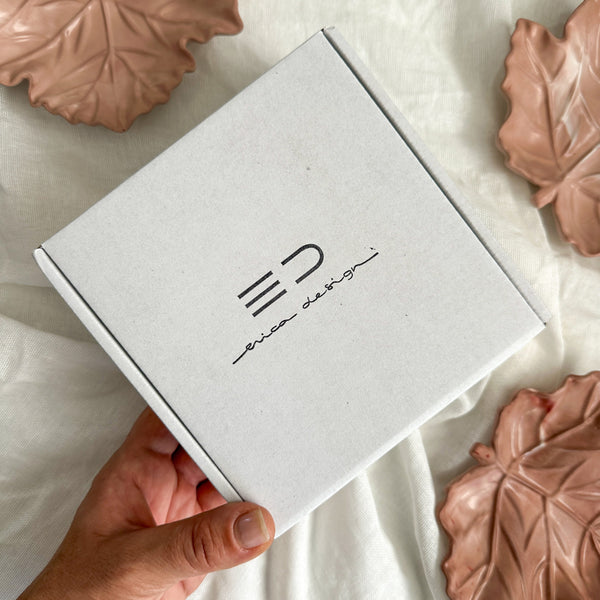 gift set | MAPLE | earrings + decorative bowl