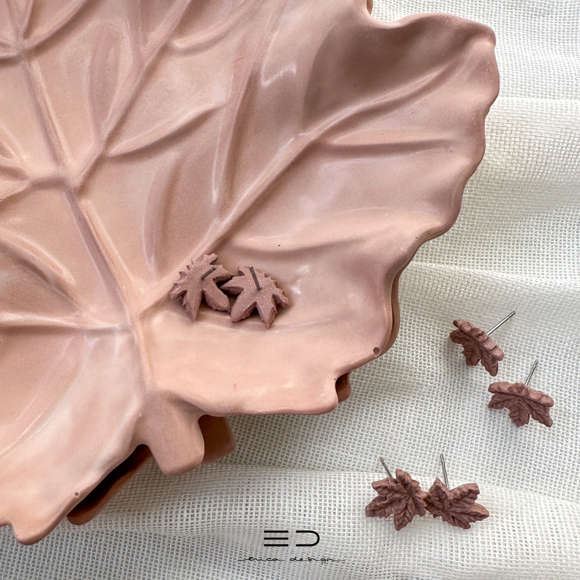 gift set | MAPLE | earrings + decorative bowl