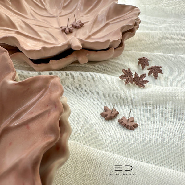 gift set | MAPLE | earrings + decorative bowl
