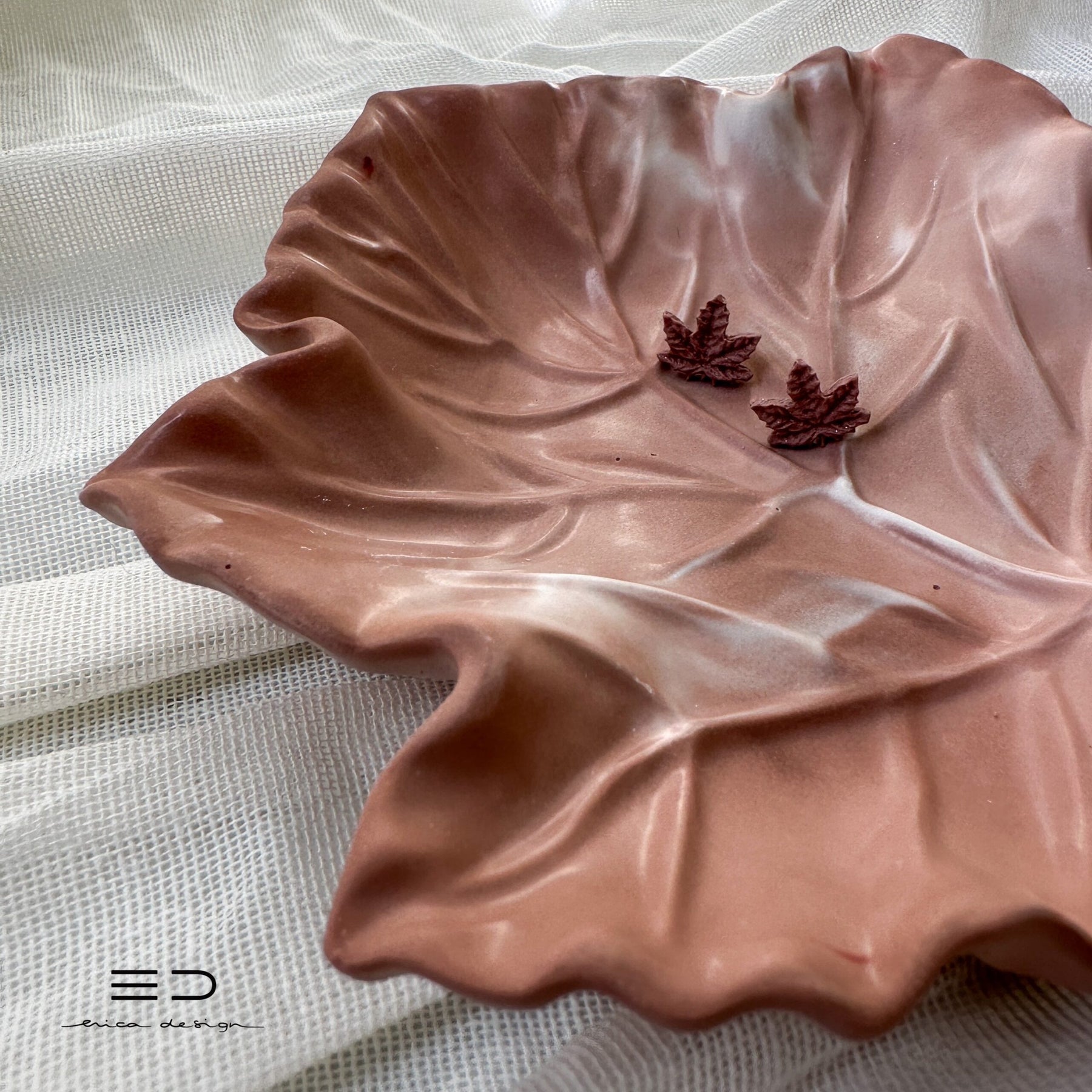 gift set | MAPLE | earrings + decorative bowl