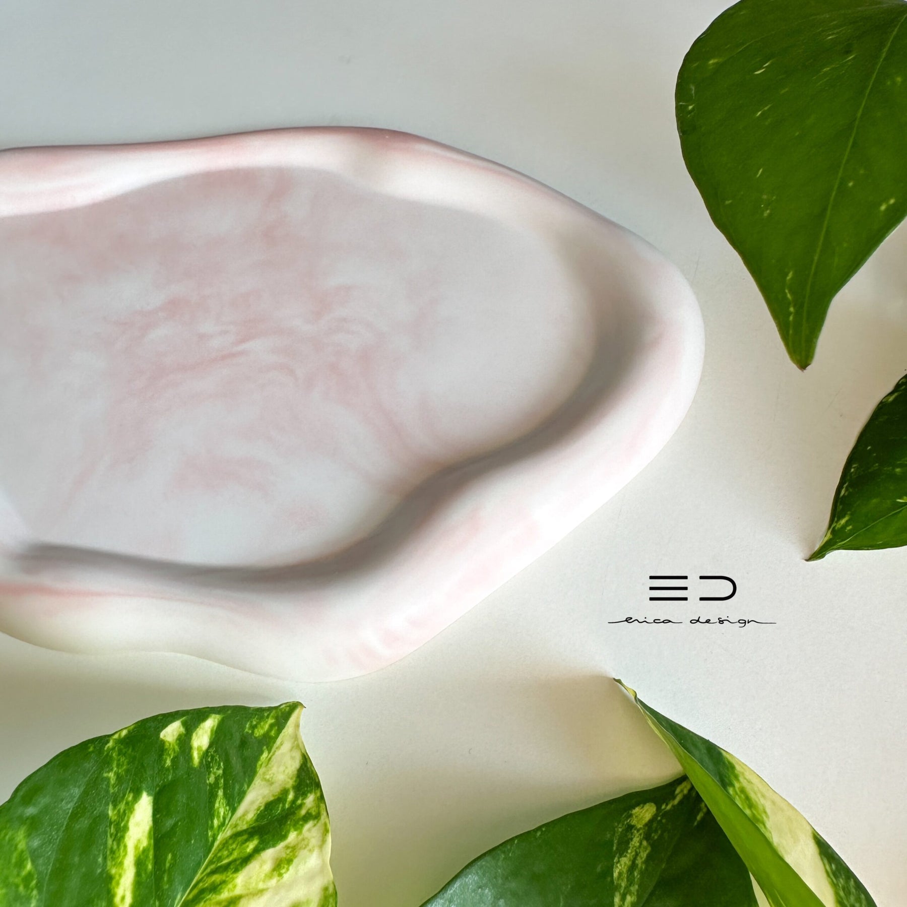 decorative tray (o)val | PINK