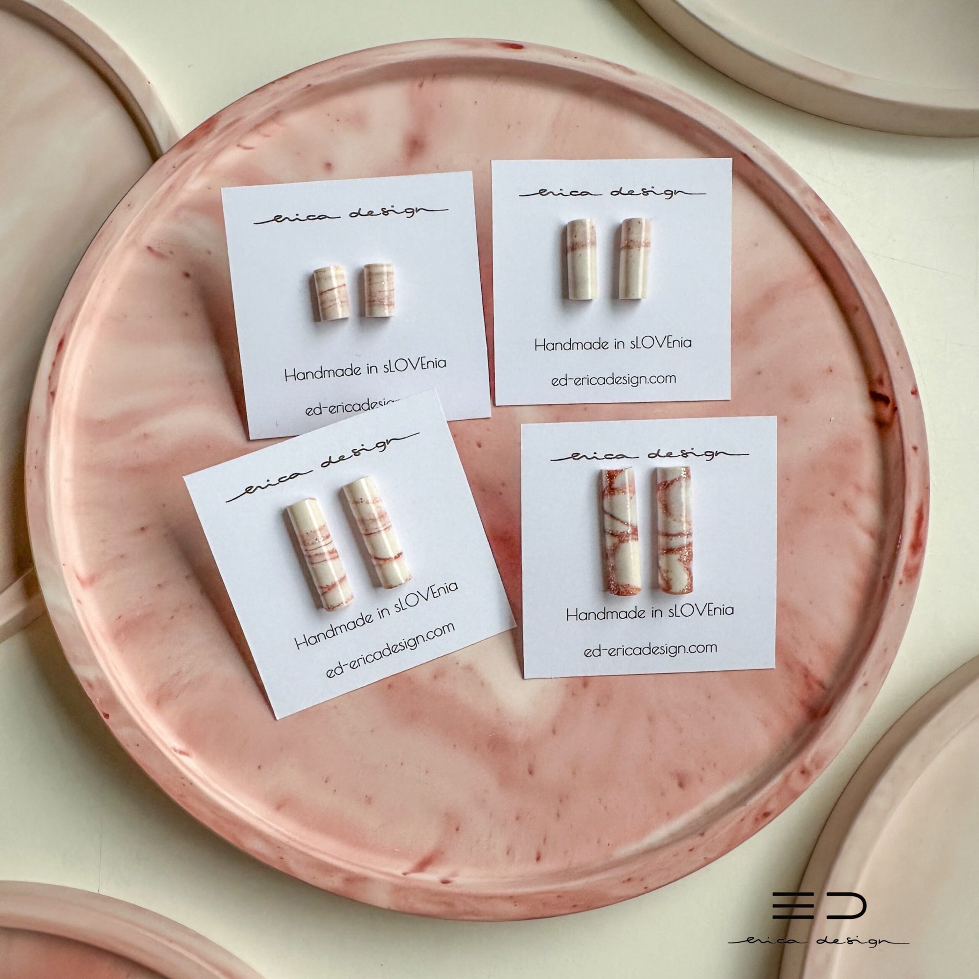 tube | marble with glitter