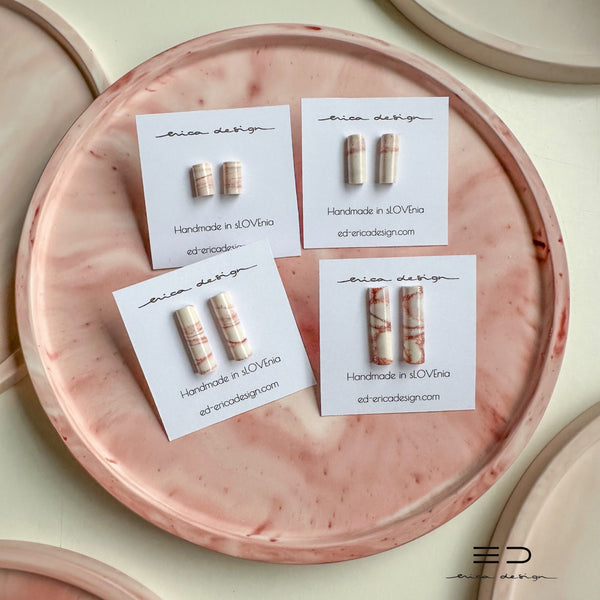 tube | marble with glitter