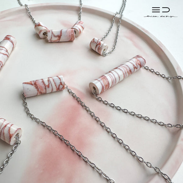 tube | marble with glitter