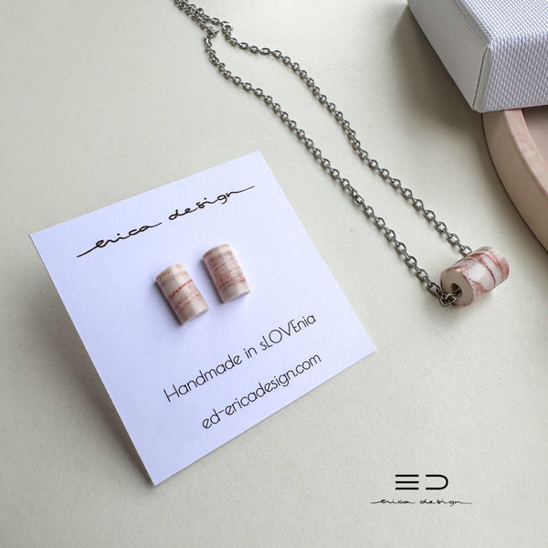 tube | marble with glitter