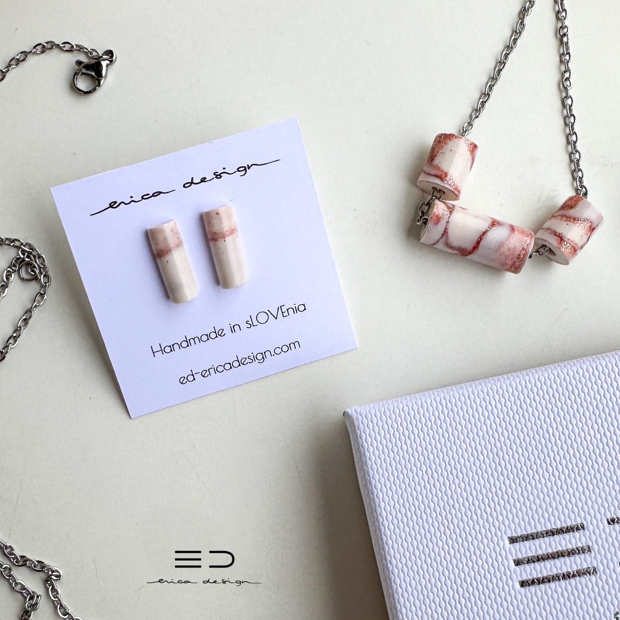 tube | marble with glitter