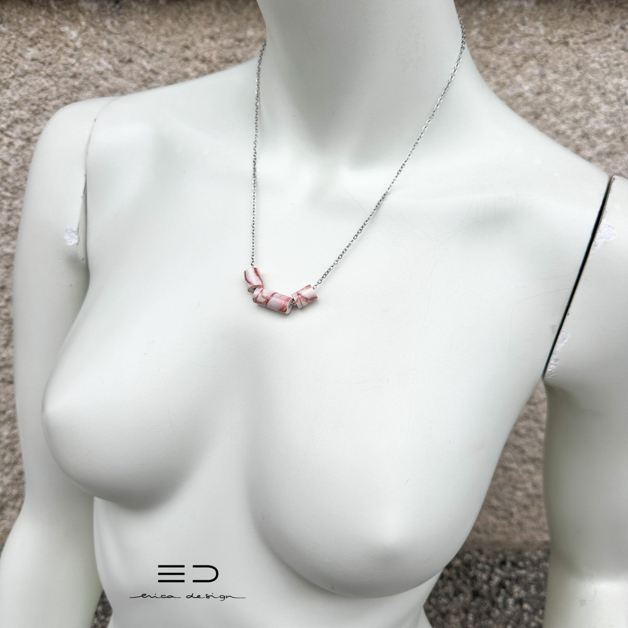 tube | marble with glitter