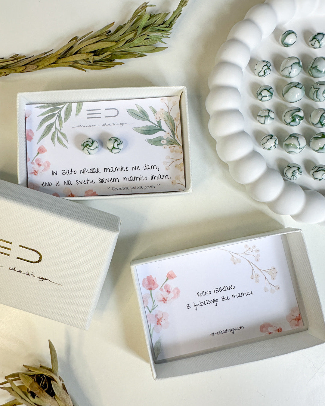 Package for Mom with Verse | green