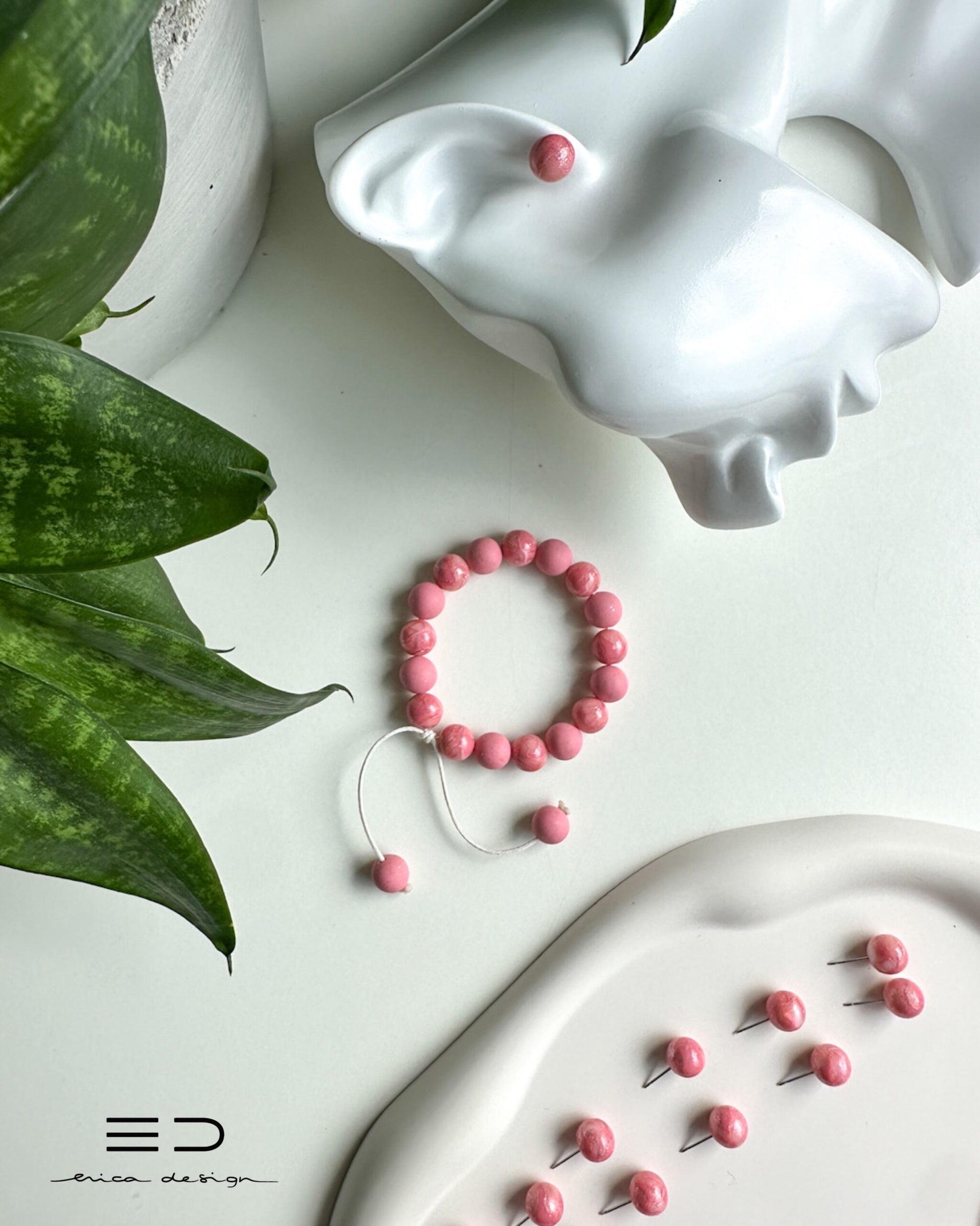 bulb bracelet | LIMITED EDITION | coral