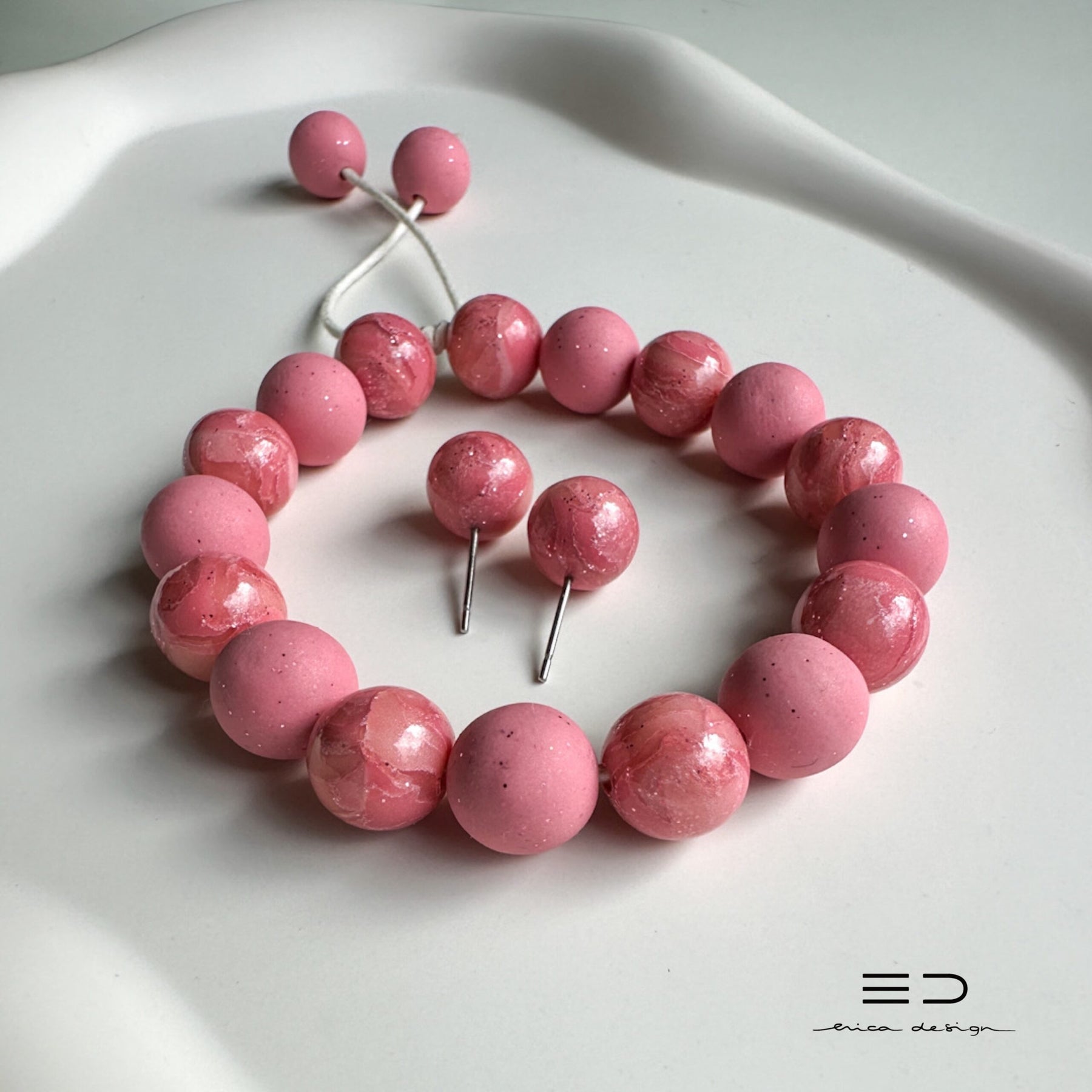 bulb bracelet | LIMITED EDITION | coral