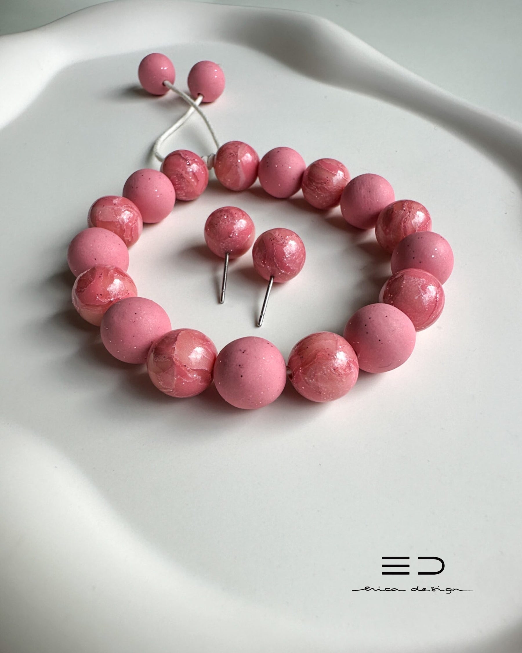 bulb bracelet | LIMITED EDITION | coral