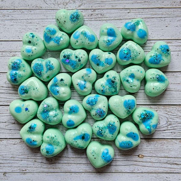 Menthol and Eucalyptus Hearts, 3 pcs