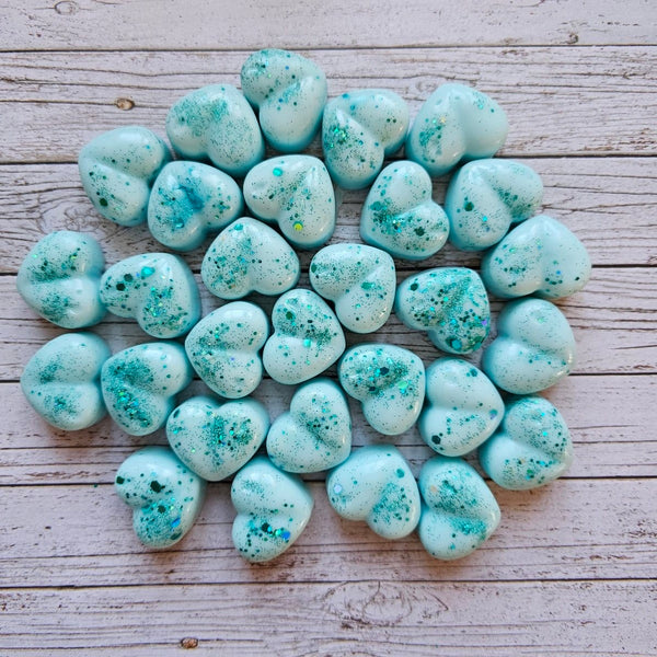 Bluebell Hearts, 3 pcs