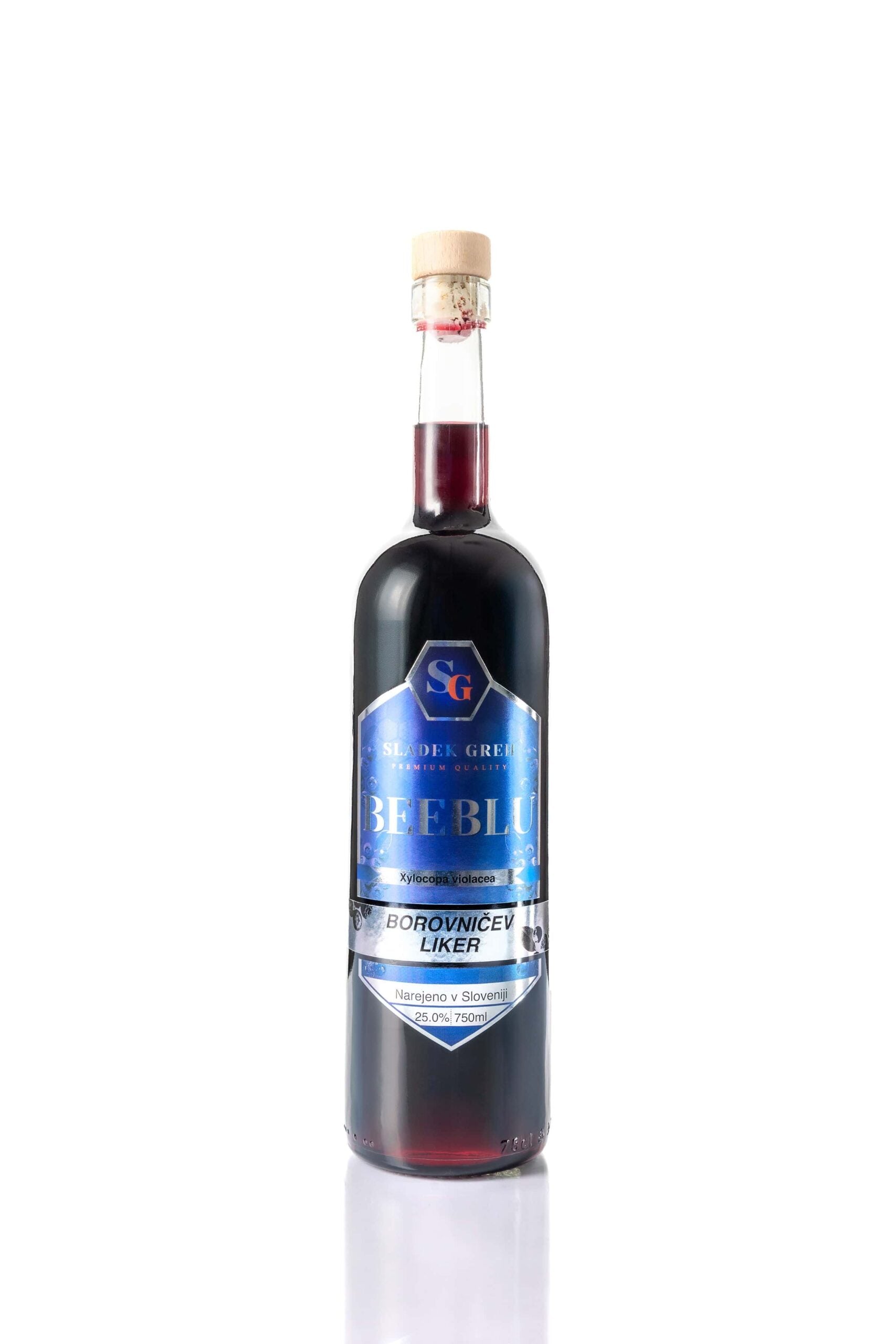 Beeblu "liquore di mirtillo" 750ml