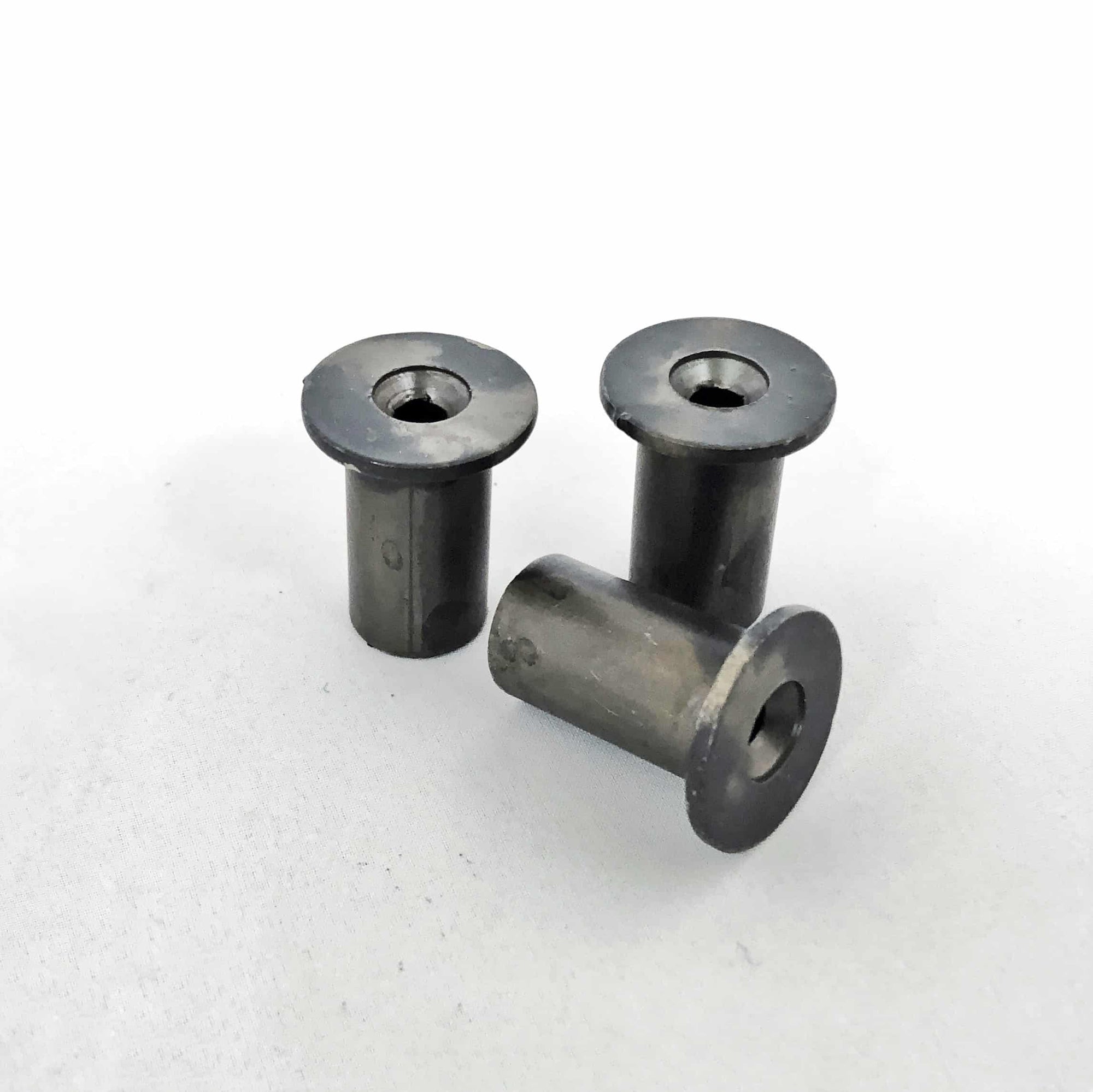 Industrial Hooks Matte White (Round) - Set