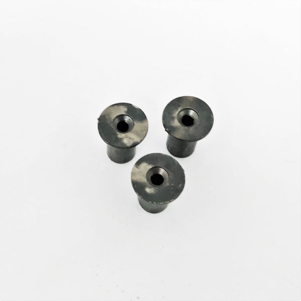 Industrial Hooks Matte White (Round) - Set