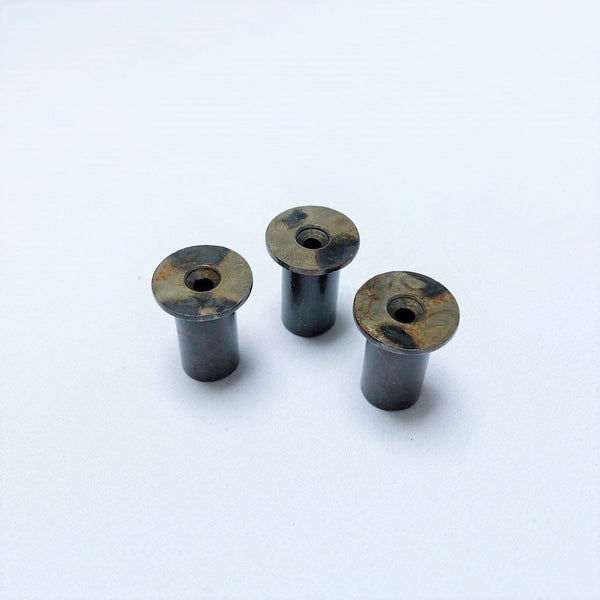 Industriële Haken Glanzend Chroom (Rond) - Set