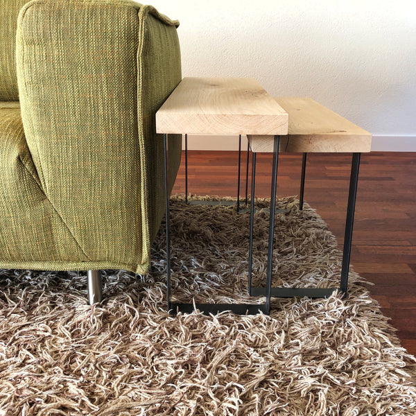 Smart Side Tables Matte Clear (set)