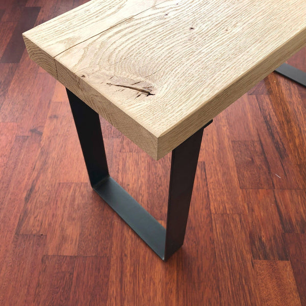 Slimme Bijzettafel Mat Zwart, Hoog Model