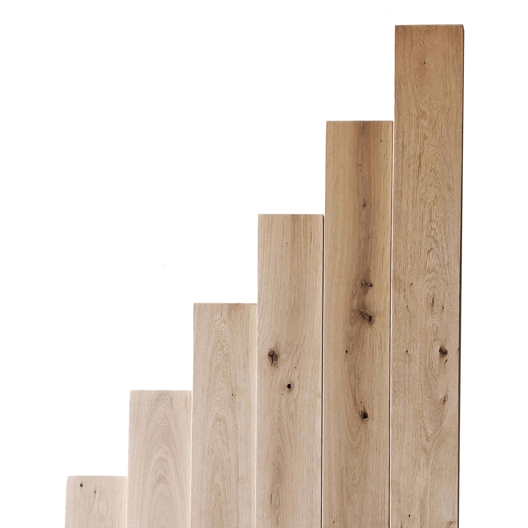 De Industriële Plankdragers L-vorm met eiken plank – 10 cm