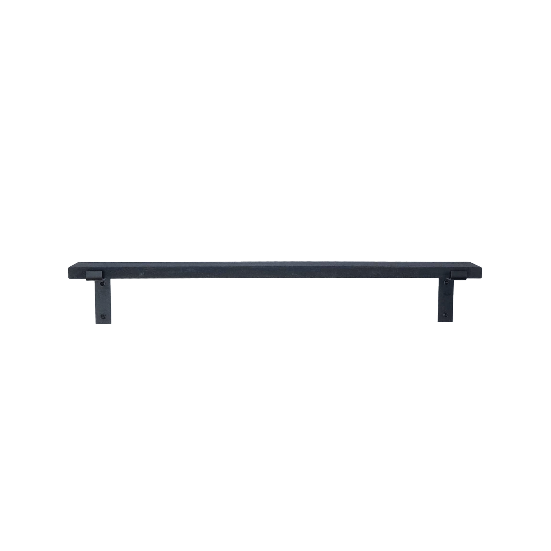 De Industriële Plankdragers L-vorm met eiken plank – 10 cm
