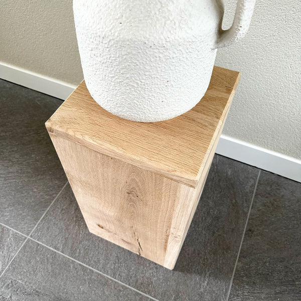 Oak Wood Pedestal