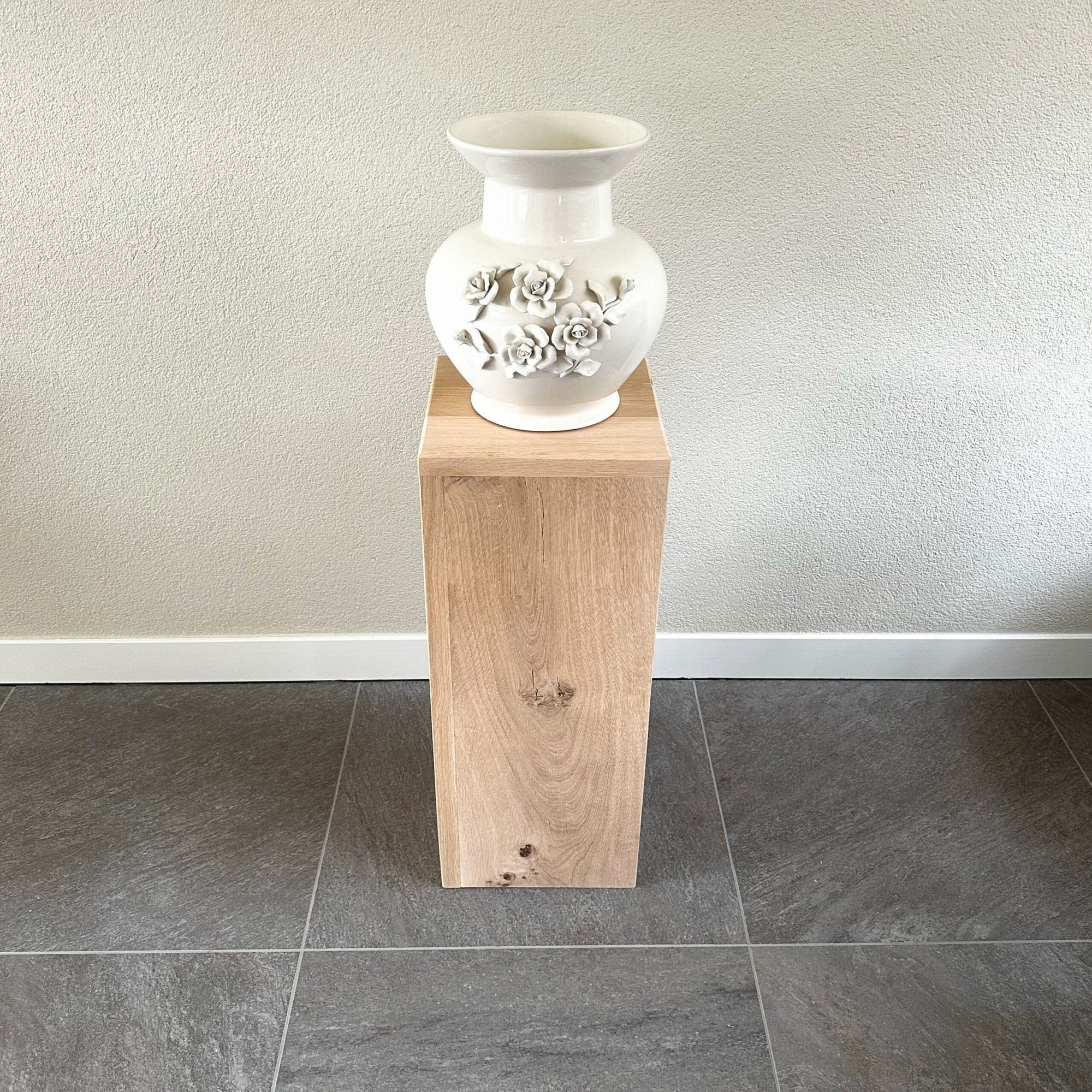 Oak Wood Pedestal