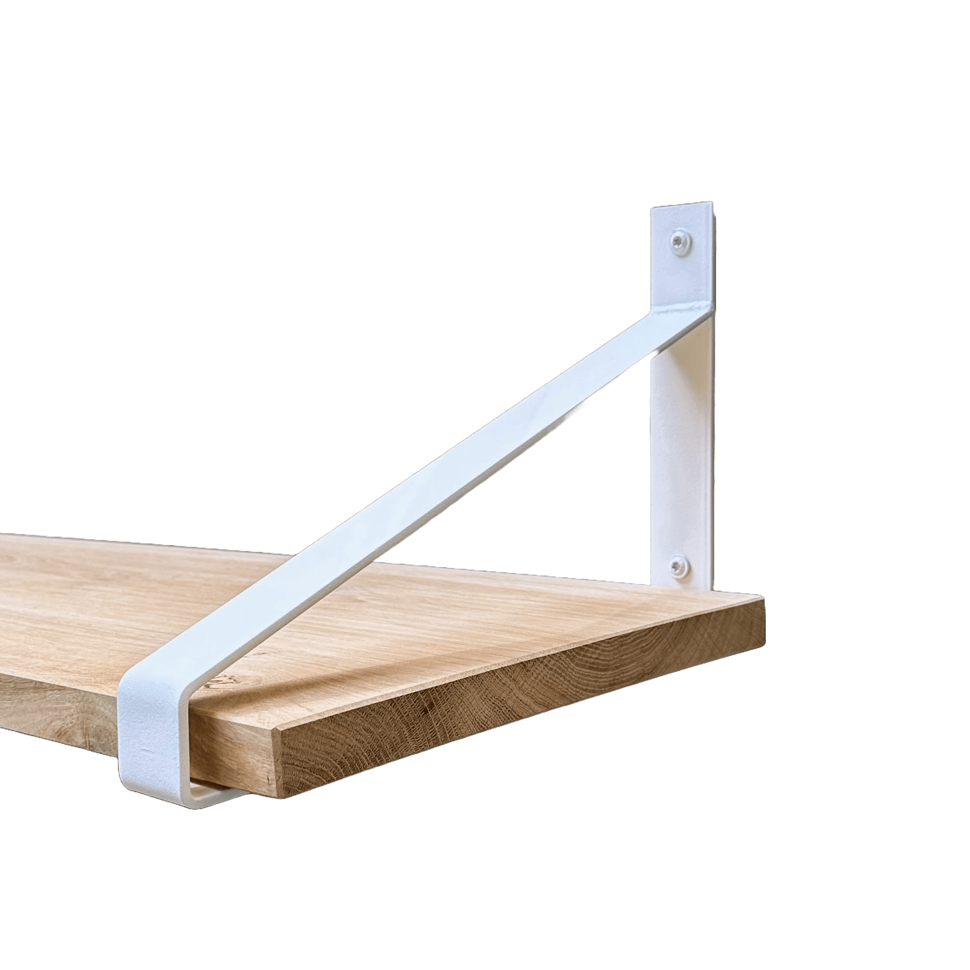 De Industriële Plankdragers met eiken plank - 35 cm