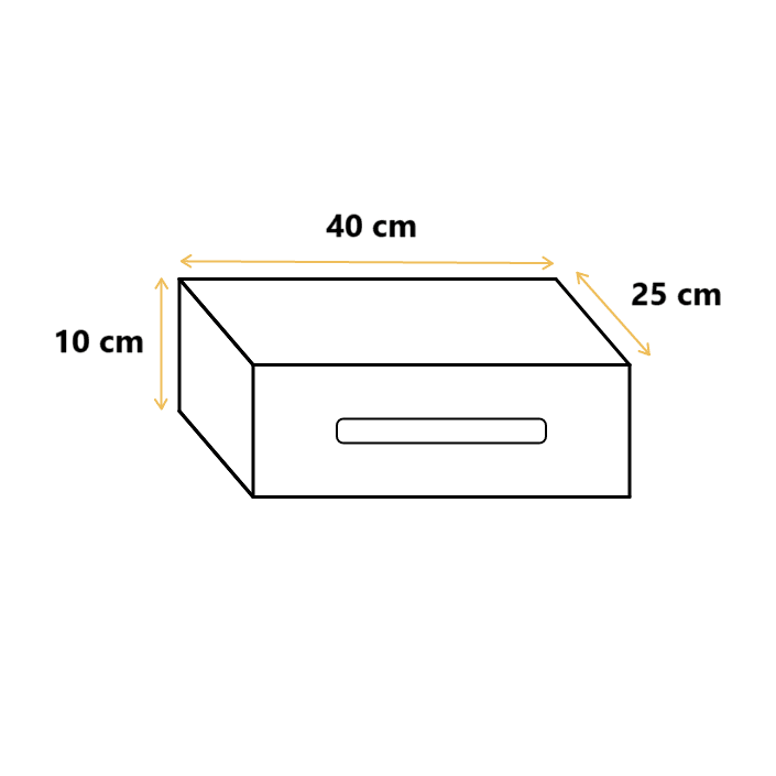 Oak Fountain Shelf - 40x25x10 cm
