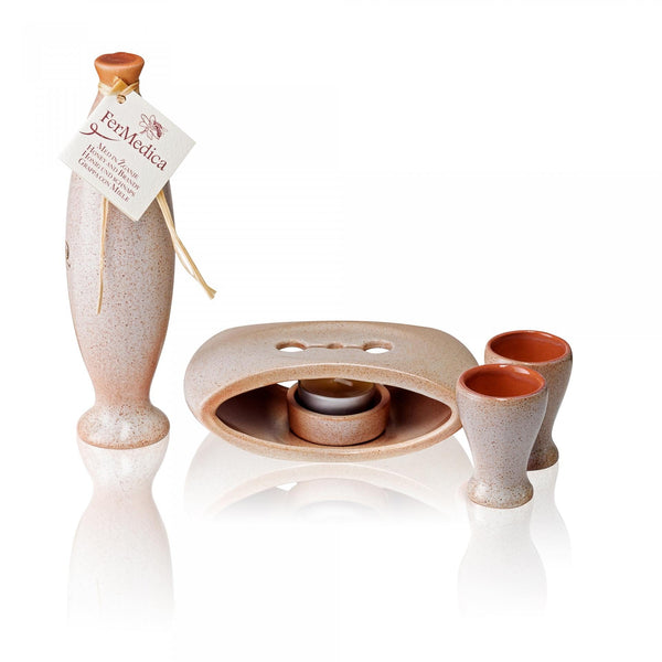 Med in žganje, med z dodatki, darilni seti v lični embalaži fermedica 31