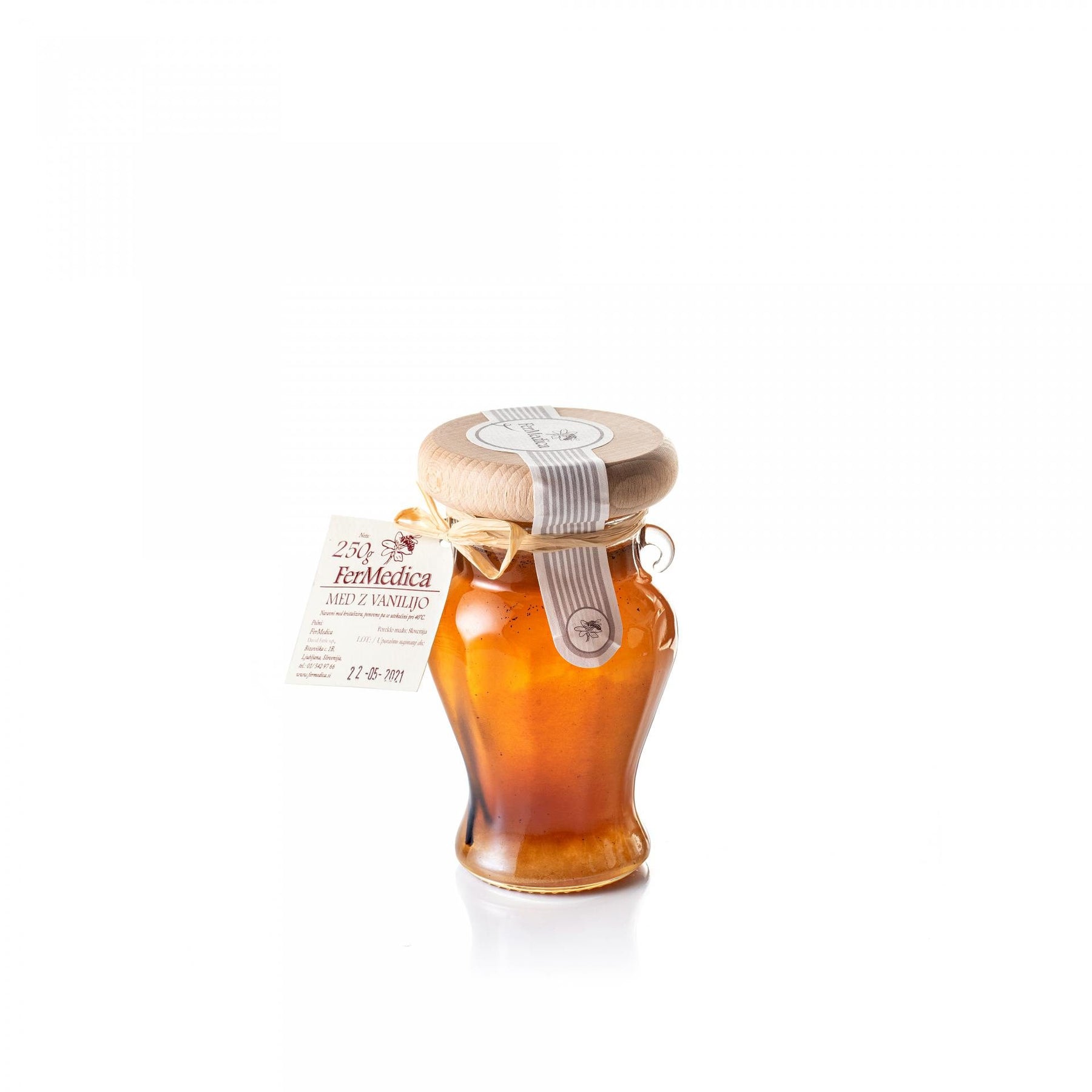 Med in žganje, med z dodatki, darilni seti v lični embalaži fermedica 66