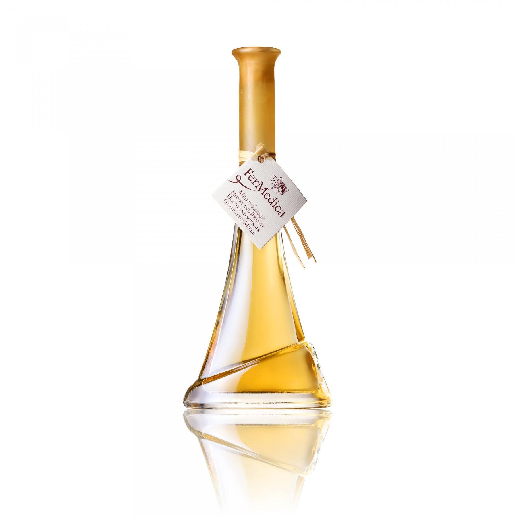 Med in žganje, med z dodatki, darilni seti v lični embalaži fermedica 5