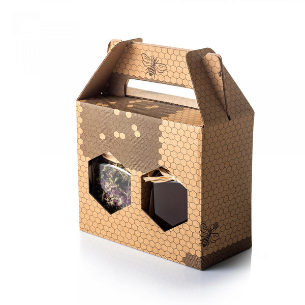 Med in žganje, med z dodatki, darilni seti v lični embalaži fermedica 85