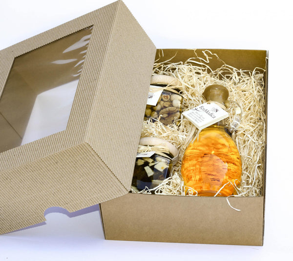 Med in žganje, med z dodatki, darilni seti v lični embalaži fermedica IMG_2249