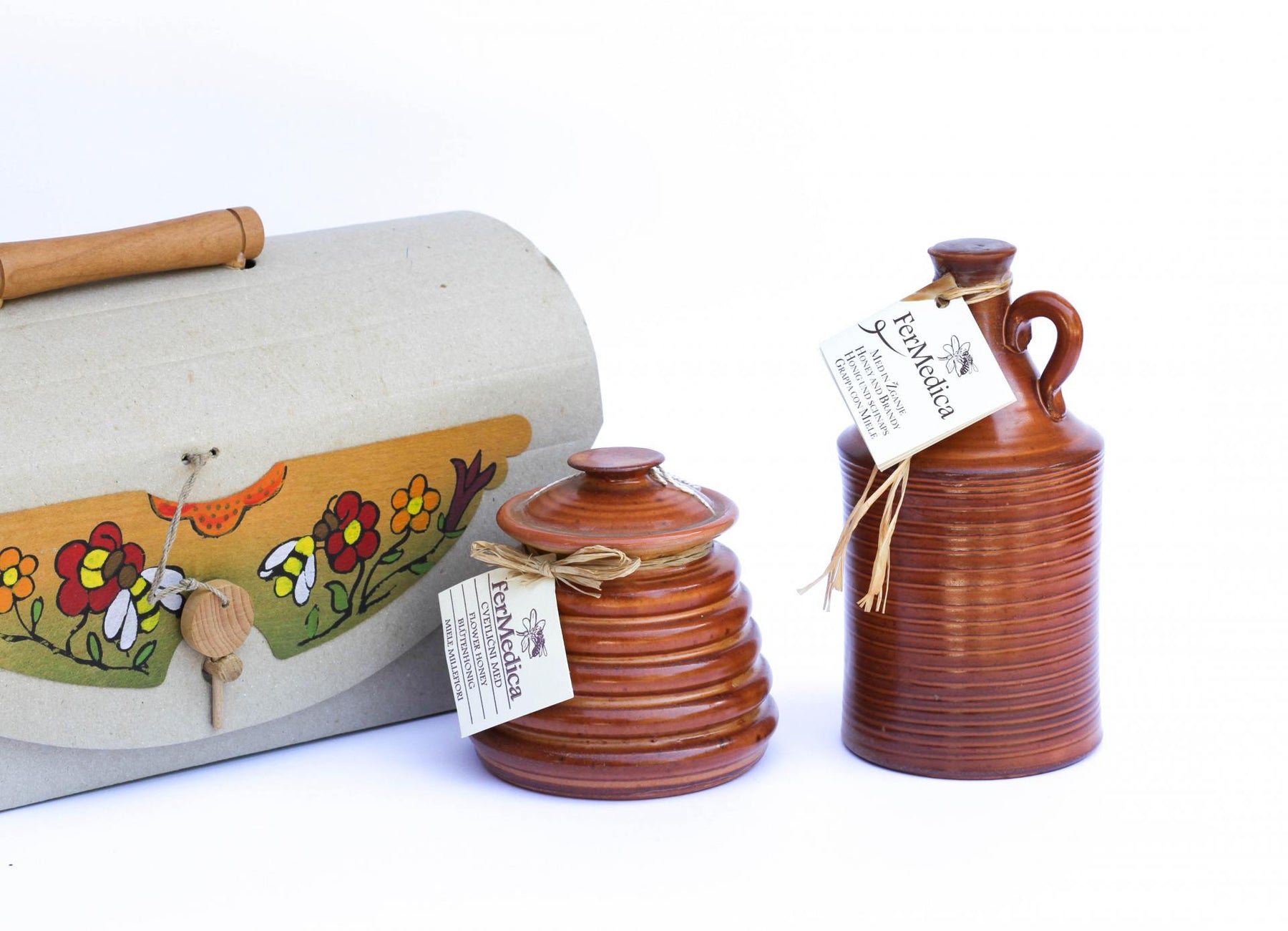 Med in žganje, med z dodatki, darilni seti v lični embalaži fermedica IMG_2259